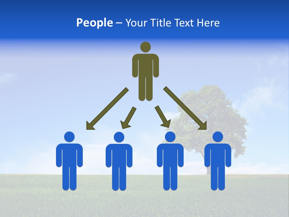 Horizon White Season PowerPoint Template