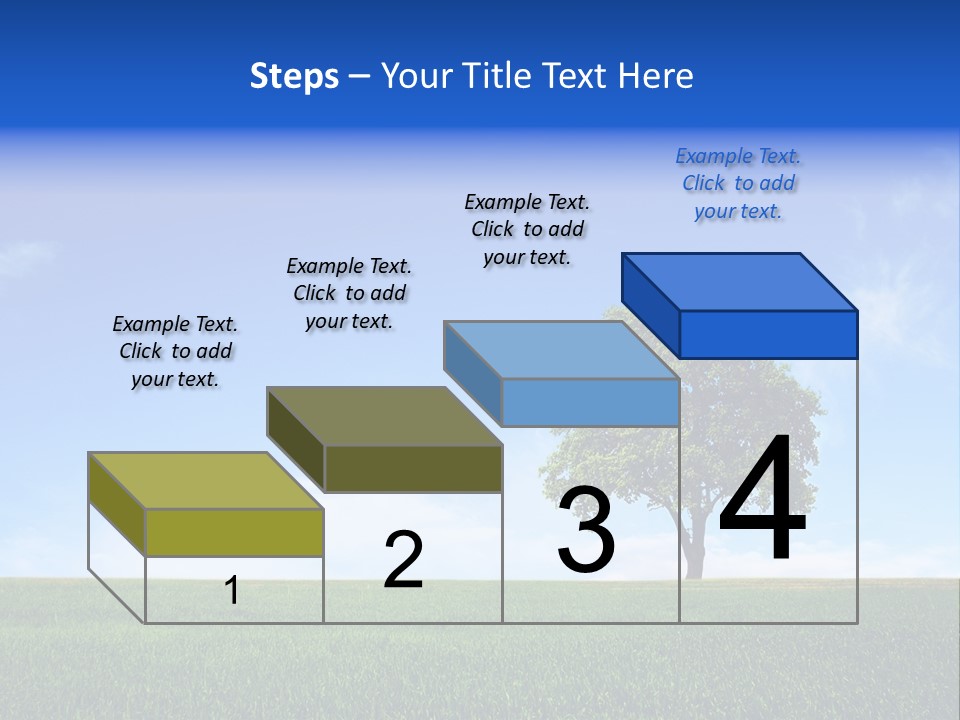 Horizon White Season PowerPoint Template