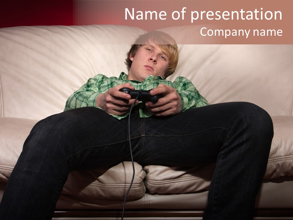 Facial Lazy Hobby PowerPoint Template