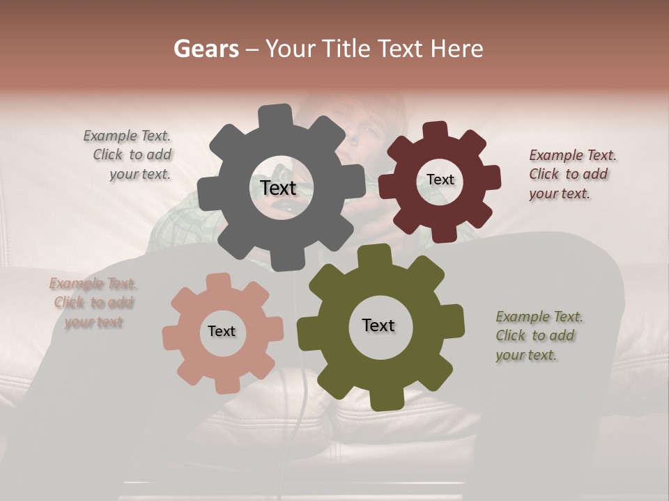 Facial Lazy Hobby PowerPoint Template