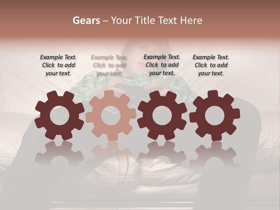 Facial Lazy Hobby PowerPoint Template