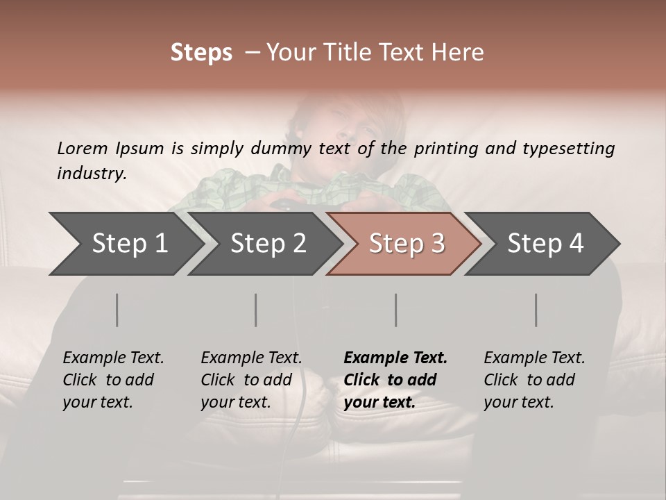 Facial Lazy Hobby PowerPoint Template