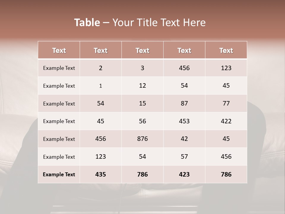 Facial Lazy Hobby PowerPoint Template