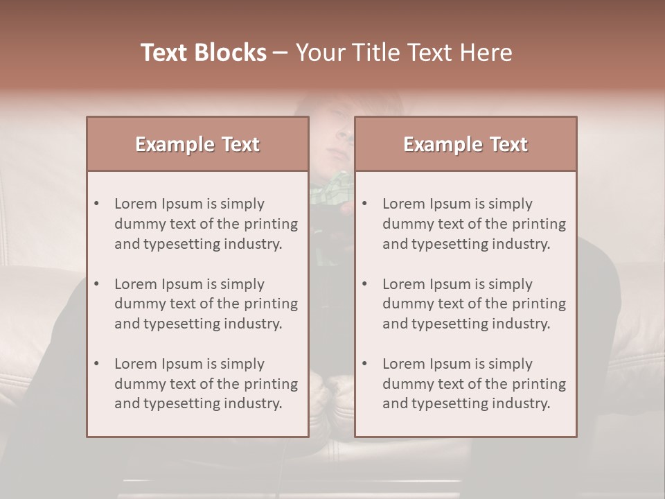 Facial Lazy Hobby PowerPoint Template