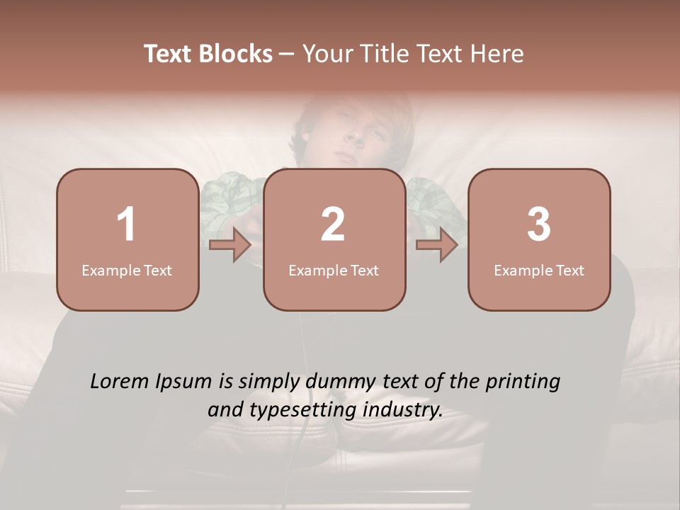 Facial Lazy Hobby PowerPoint Template
