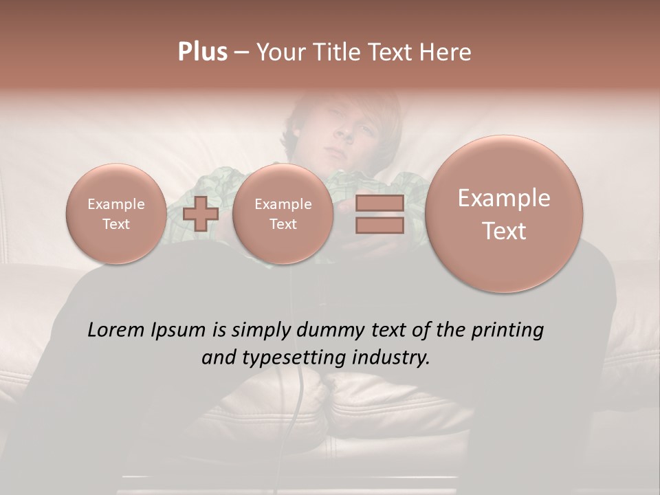 Facial Lazy Hobby PowerPoint Template