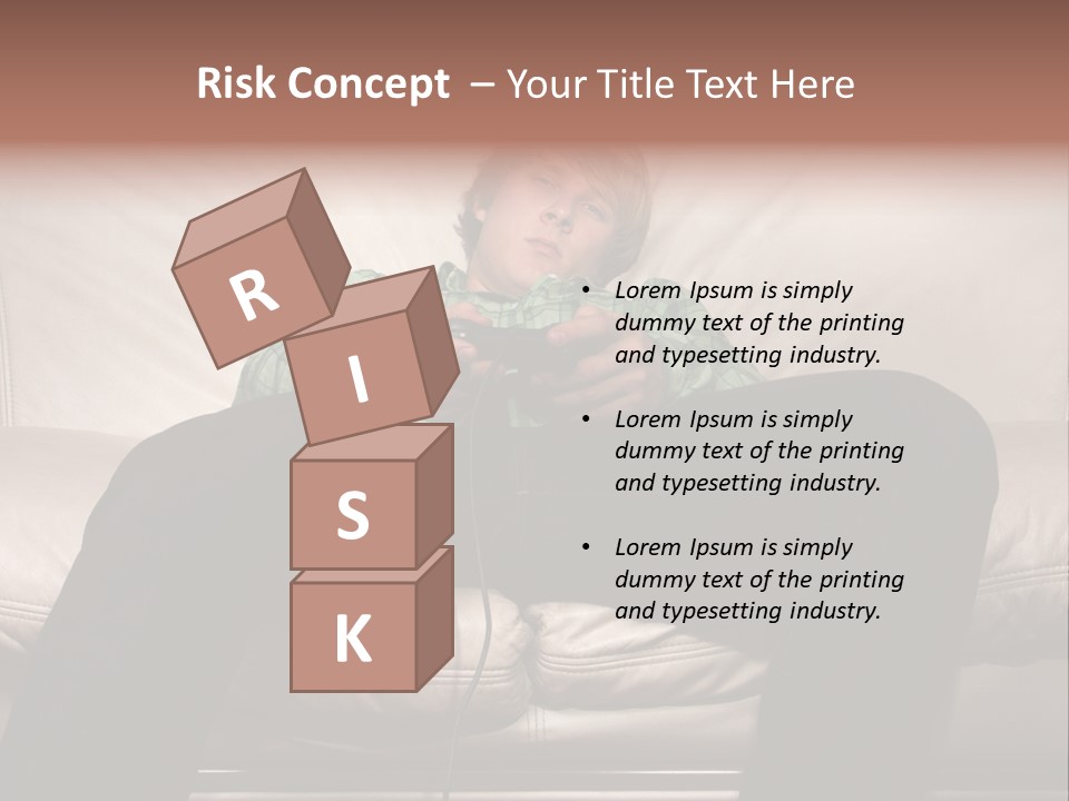 Facial Lazy Hobby PowerPoint Template