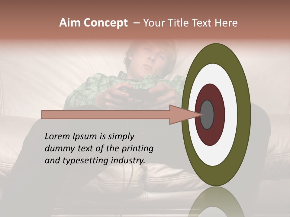 Facial Lazy Hobby PowerPoint Template