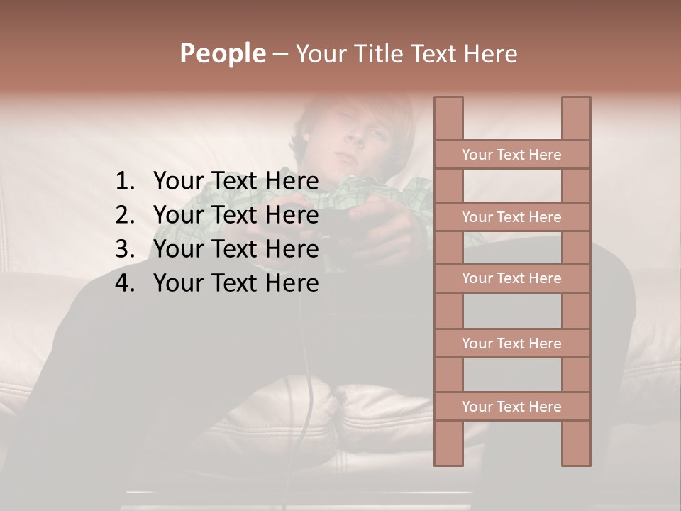 Facial Lazy Hobby PowerPoint Template