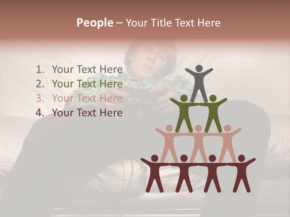 Facial Lazy Hobby PowerPoint Template