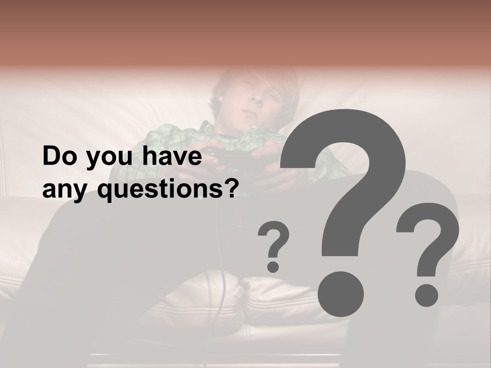 Facial Lazy Hobby PowerPoint Template