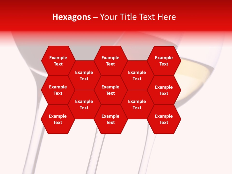 Yellow Glassware Wine PowerPoint Template