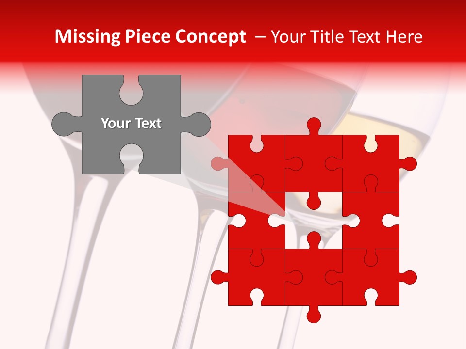 Yellow Glassware Wine PowerPoint Template