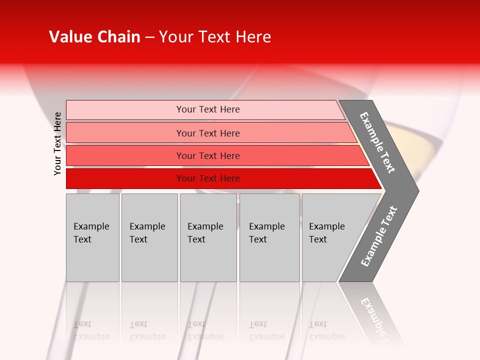 Yellow Glassware Wine PowerPoint Template