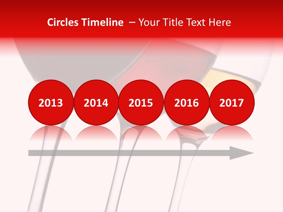 Yellow Glassware Wine PowerPoint Template