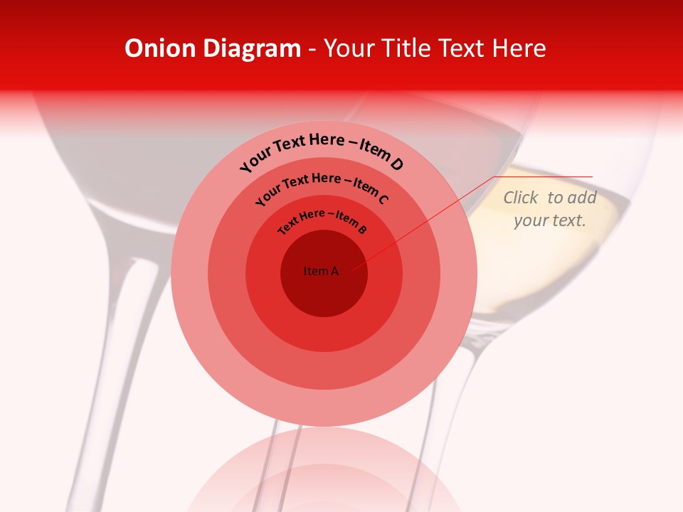 Yellow Glassware Wine PowerPoint Template