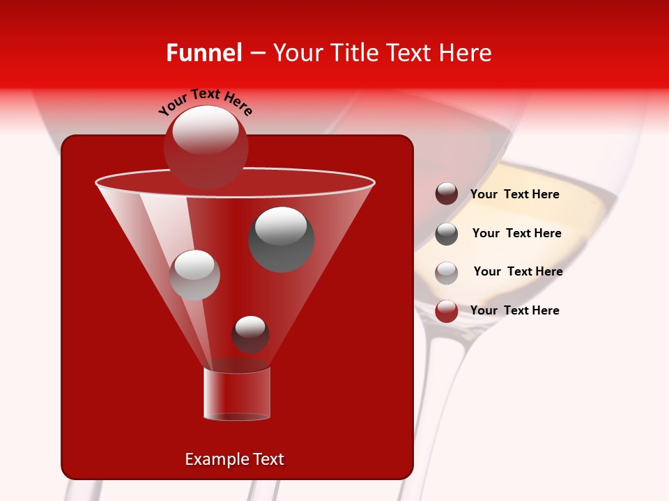 Yellow Glassware Wine PowerPoint Template