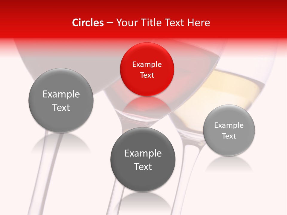 Yellow Glassware Wine PowerPoint Template
