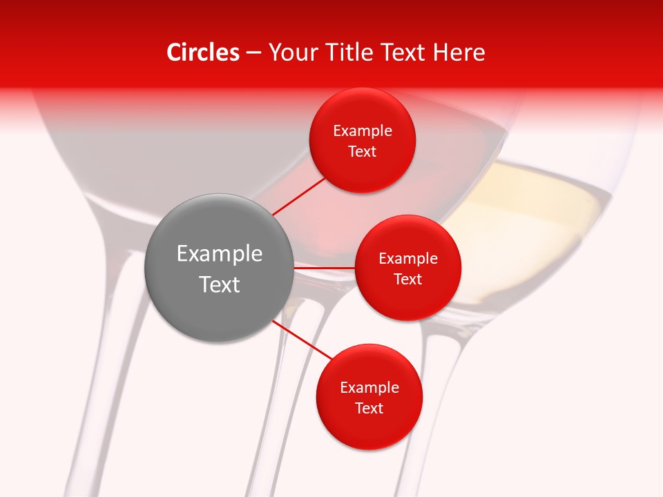 Yellow Glassware Wine PowerPoint Template