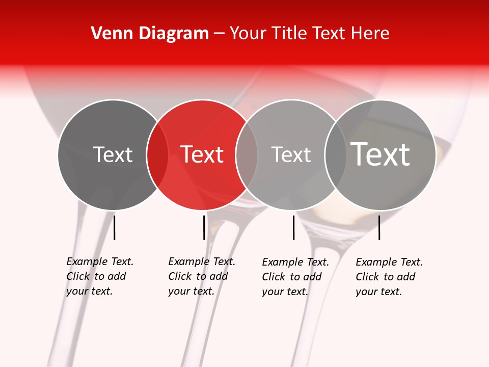 Yellow Glassware Wine PowerPoint Template