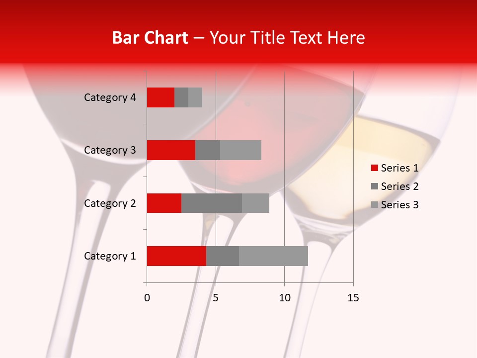 Yellow Glassware Wine PowerPoint Template