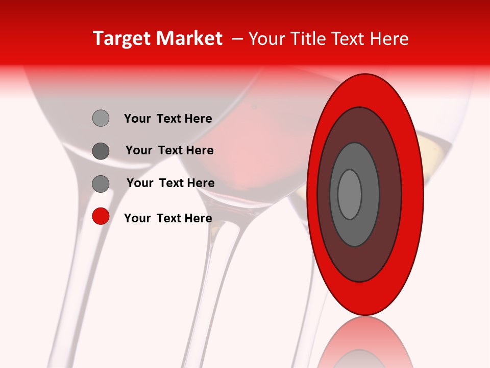 Yellow Glassware Wine PowerPoint Template