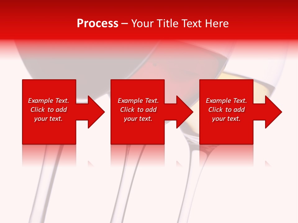 Yellow Glassware Wine PowerPoint Template