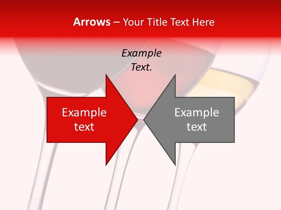 Yellow Glassware Wine PowerPoint Template