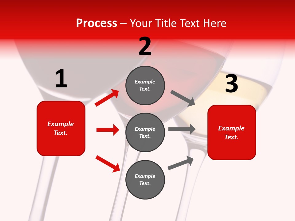 Yellow Glassware Wine PowerPoint Template