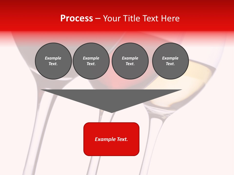 Yellow Glassware Wine PowerPoint Template