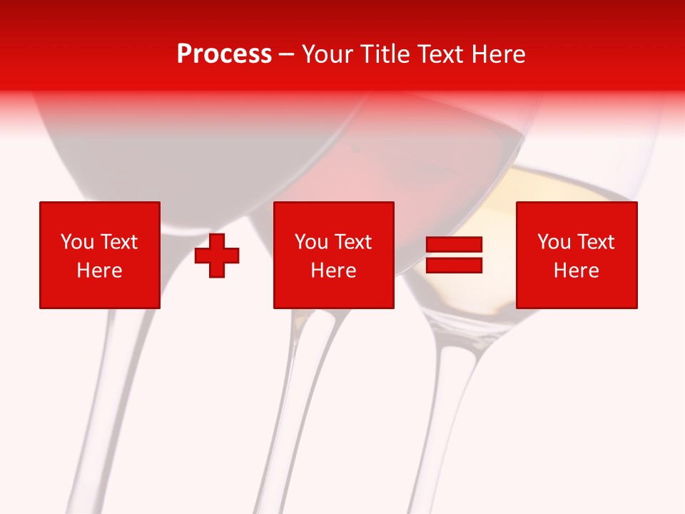 Yellow Glassware Wine PowerPoint Template
