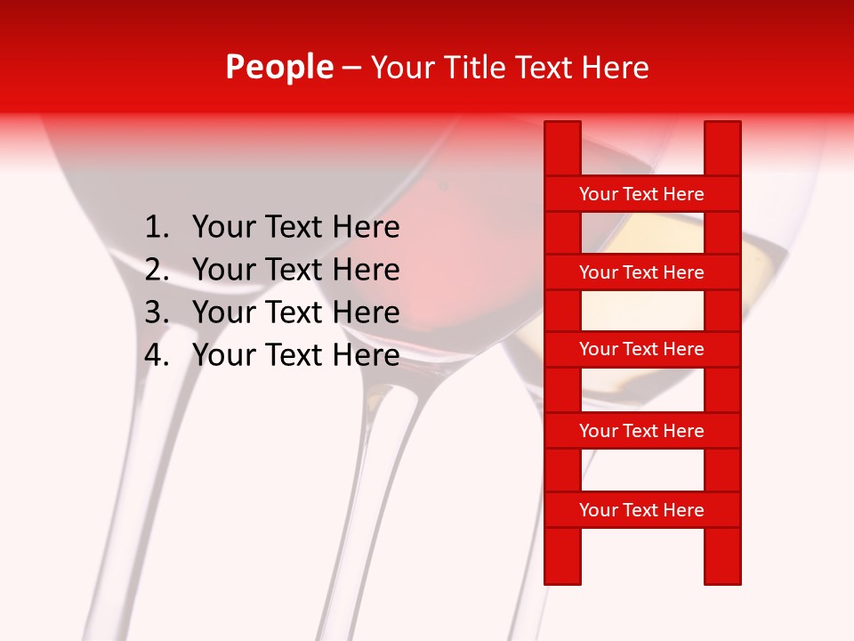 Yellow Glassware Wine PowerPoint Template