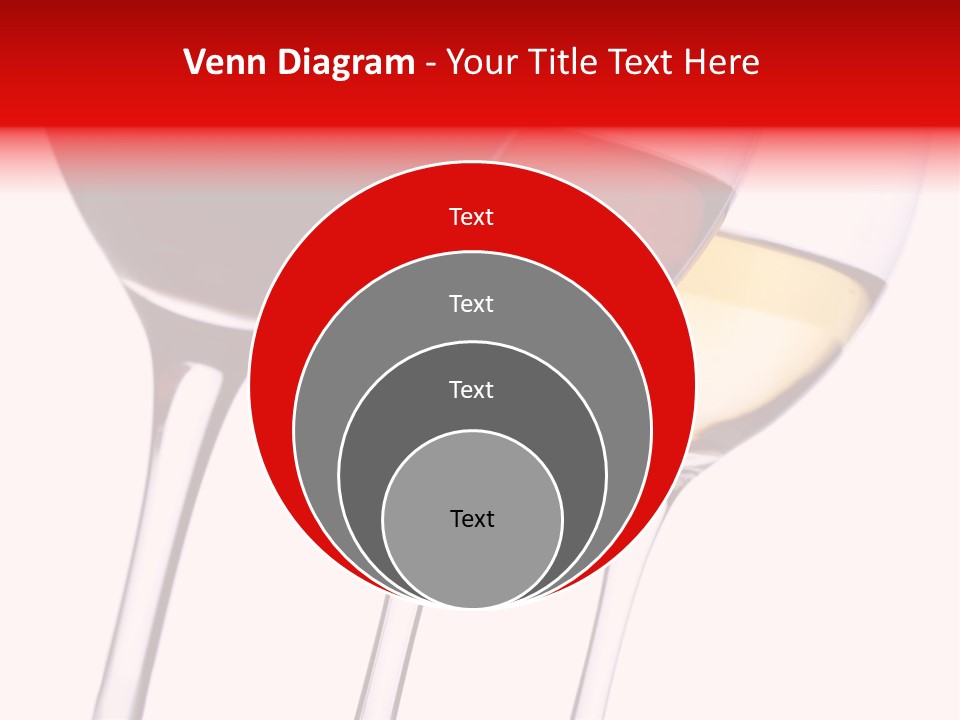 Yellow Glassware Wine PowerPoint Template