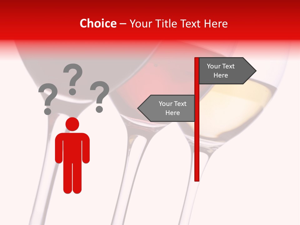 Yellow Glassware Wine PowerPoint Template