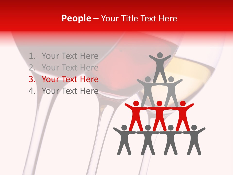 Yellow Glassware Wine PowerPoint Template