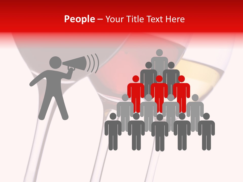 Yellow Glassware Wine PowerPoint Template