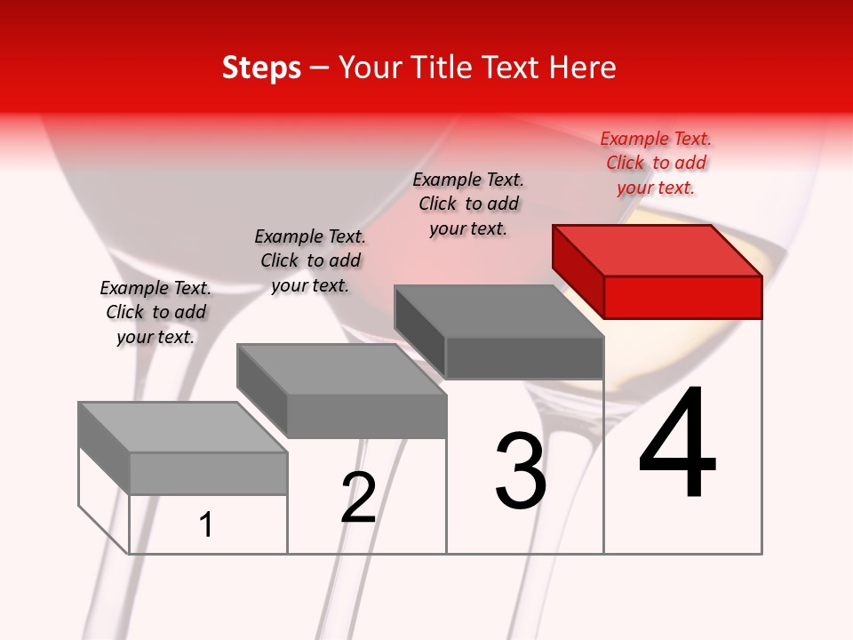 Yellow Glassware Wine PowerPoint Template
