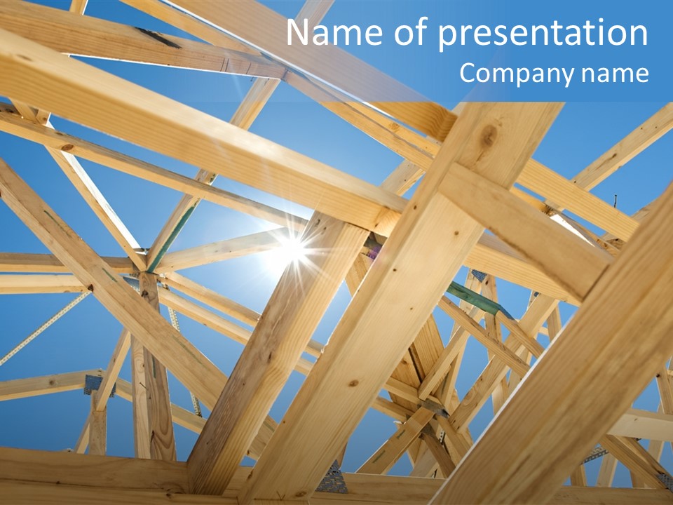 Realty Renovation Roofing PowerPoint Template