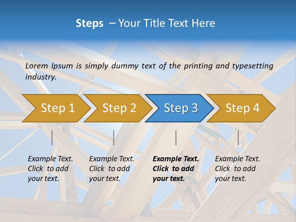 Realty Renovation Roofing PowerPoint Template