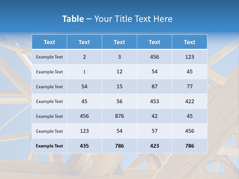 Realty Renovation Roofing PowerPoint Template