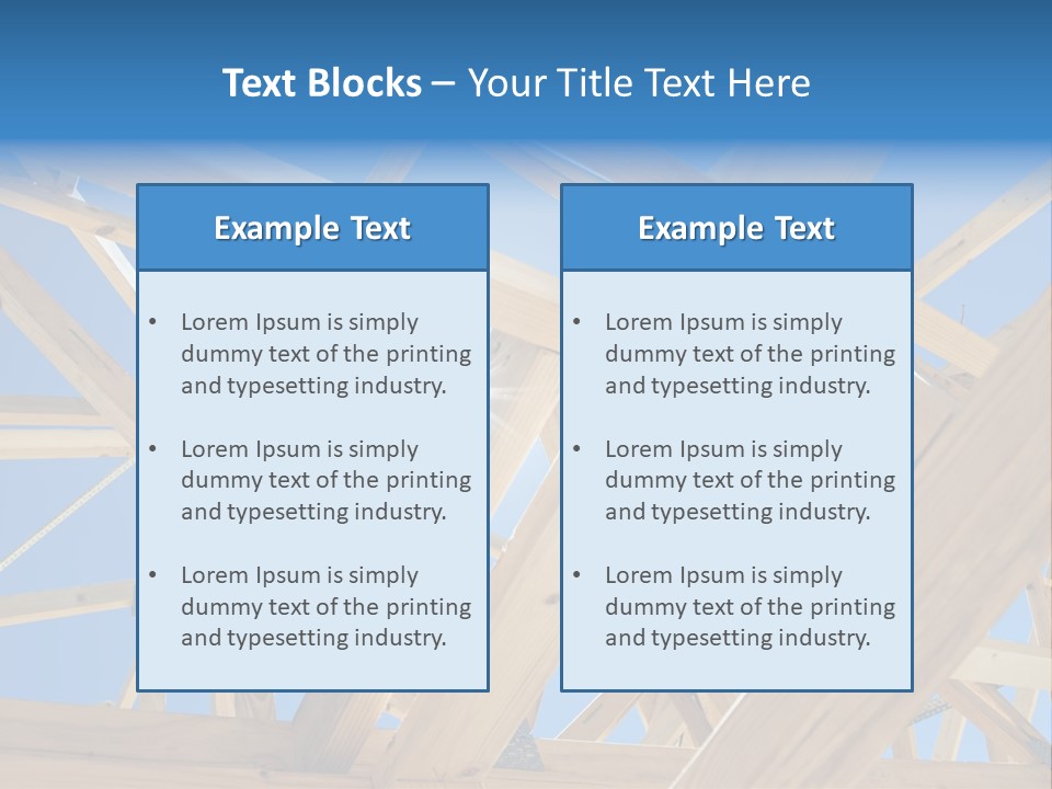 Realty Renovation Roofing PowerPoint Template