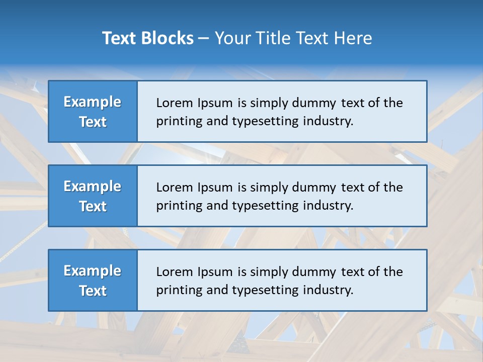 Realty Renovation Roofing PowerPoint Template