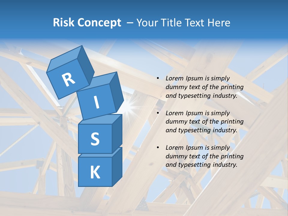 Realty Renovation Roofing PowerPoint Template