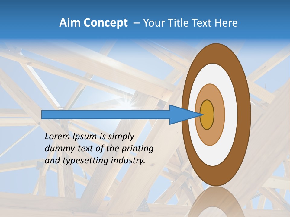 Realty Renovation Roofing PowerPoint Template