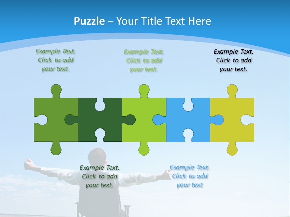 Landscape Contemplation Rural PowerPoint Template