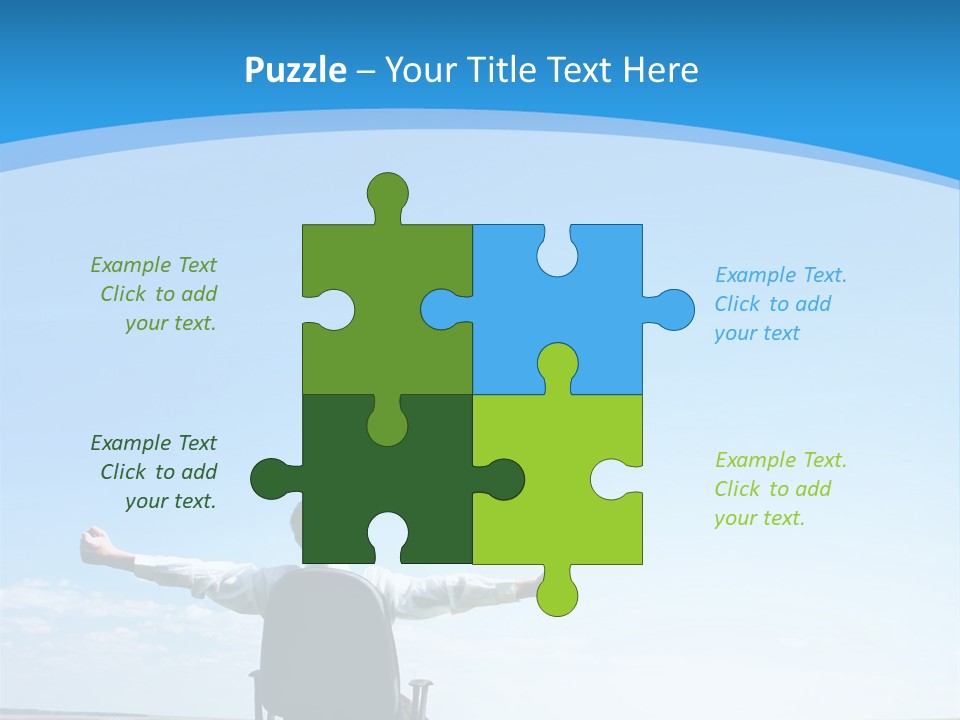 Landscape Contemplation Rural PowerPoint Template