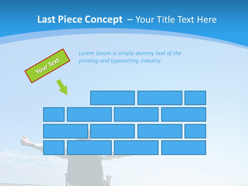 Landscape Contemplation Rural PowerPoint Template