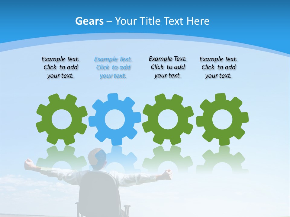 Landscape Contemplation Rural PowerPoint Template