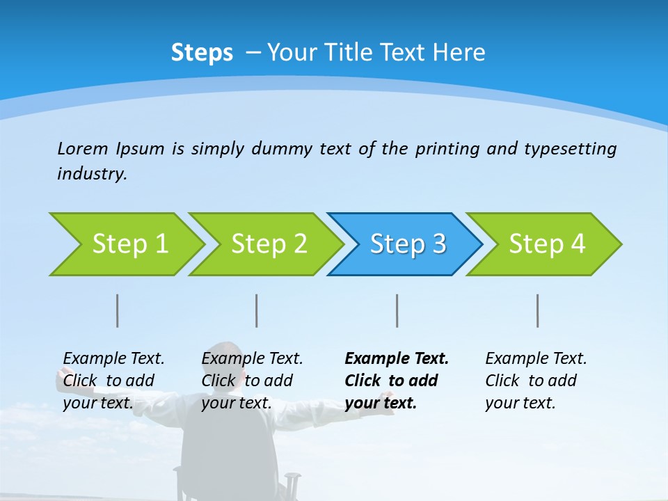 Landscape Contemplation Rural PowerPoint Template