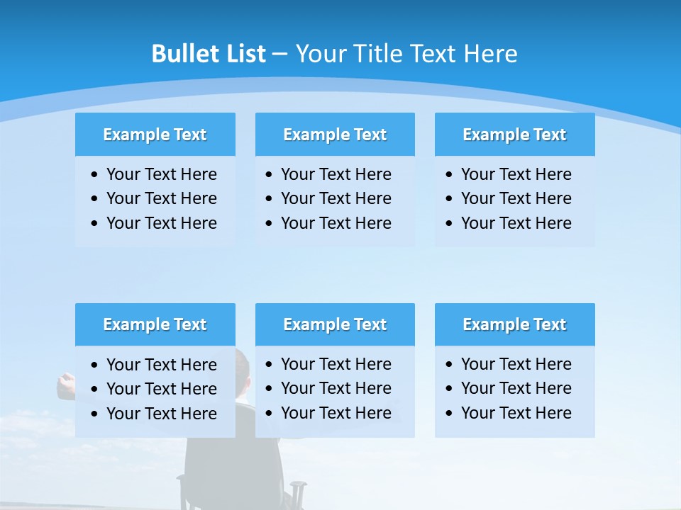 Landscape Contemplation Rural PowerPoint Template